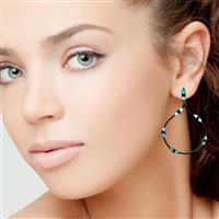 Earrings Ultima Edizione Woman Classic in Silver Zirconia OAO6109 - OAO6109